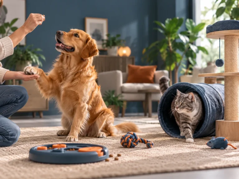 Dierenschuur biedt inspiratie voor spelen, trainen en mentale uitdaging voor honden en katten.